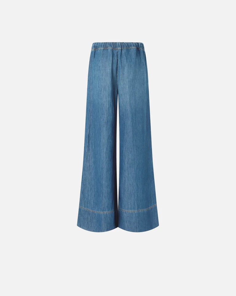 Pinko SPIAGGIA PANTALONE LIGHT DENIM SS26