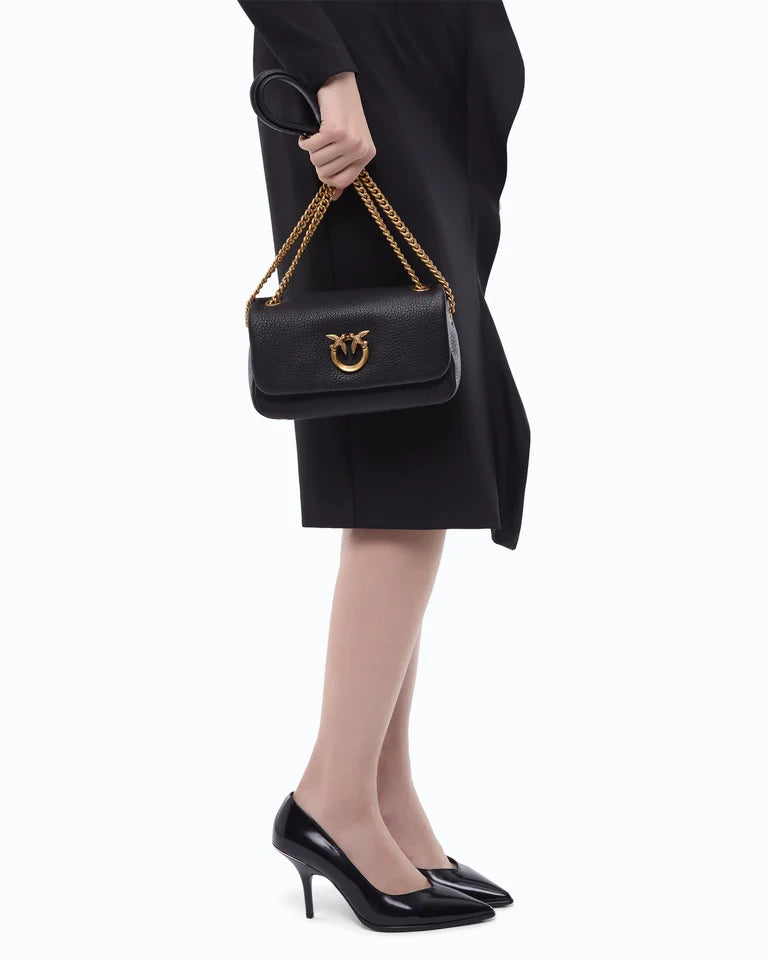 PINKO Borsa a mano e tracolla CLICK SOFT HORIZONTAL CHAIN MN