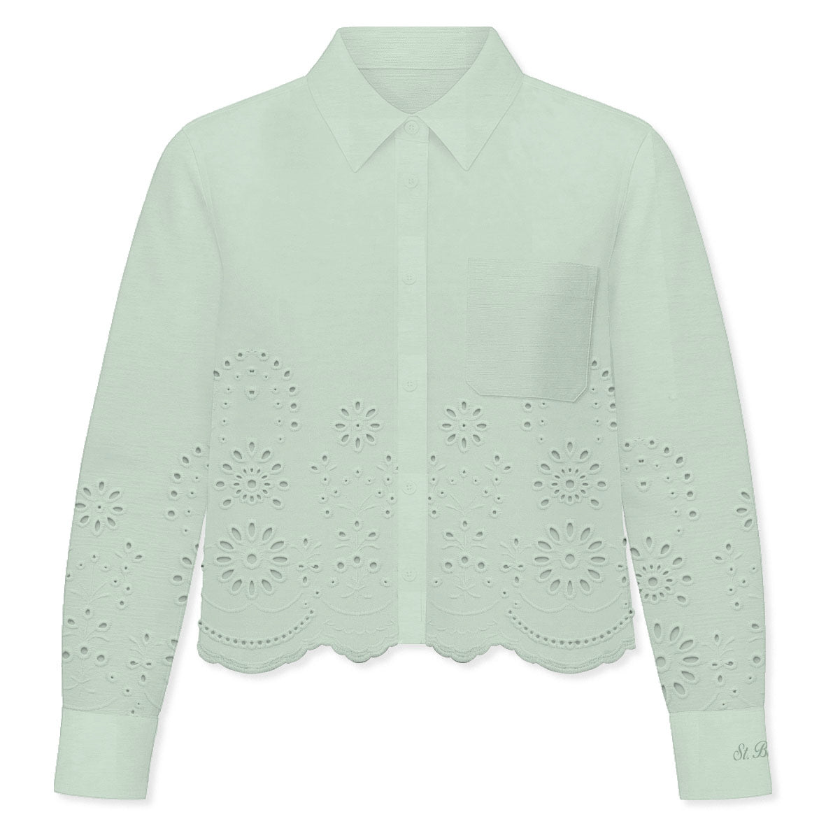 MC2 SAINT BARTH Cropped Bluse ONE0001-00474L