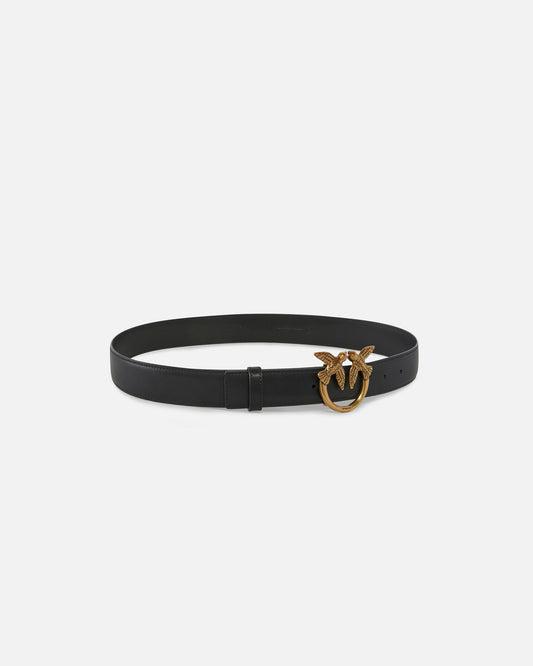 PINKO LOVE BERRY H3 BELT VITELLO SETA 25