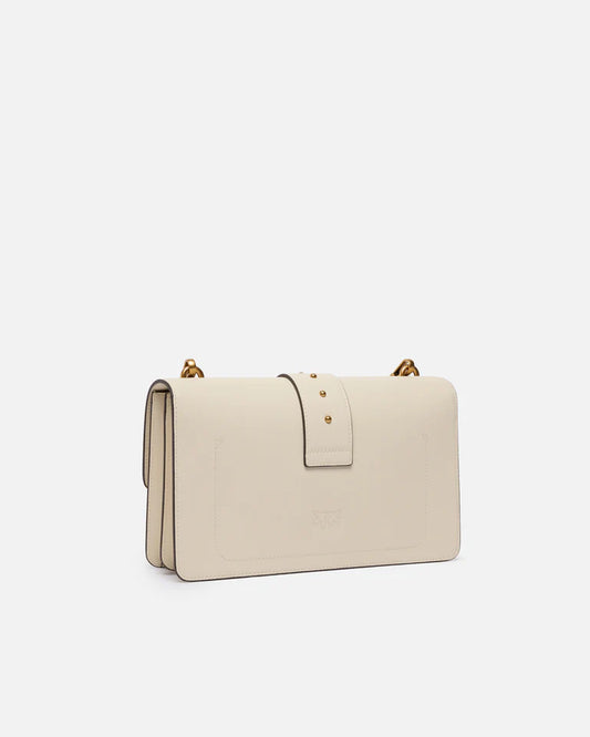 PINKO LOVE ONE CLASSIC ST. CL VITELLO SETA SS26