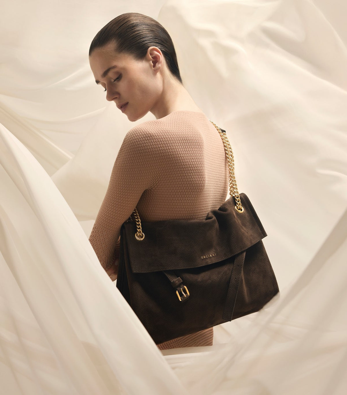 ORCIANI Borsa a spalla B02212-NAB