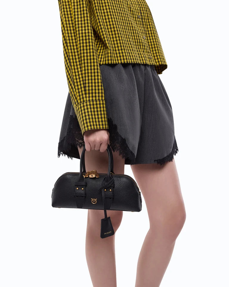 PINKO BORSA BOWLING BAG HORIZONTAL SHEEP