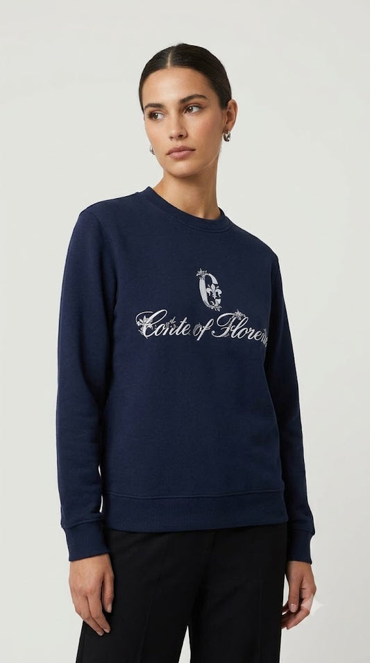 CONTE OF FLORENCE MAGLIA GIROCOLLO 6554D005B002