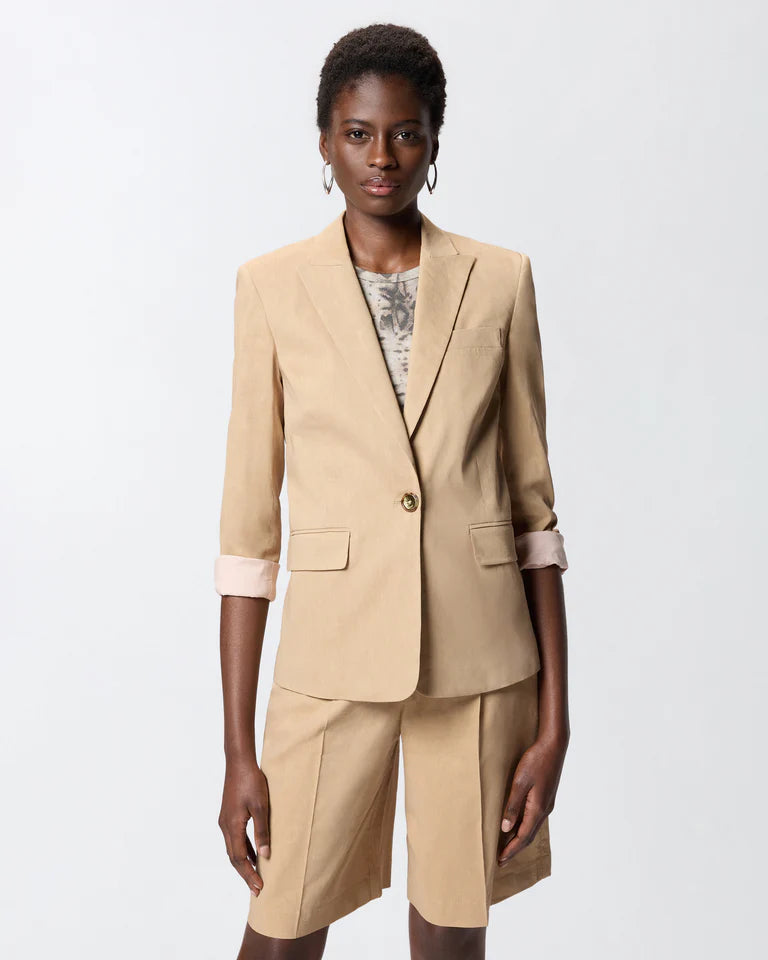 Pinko FREDA GIACCA LINO STRETCH SS26