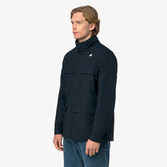 K-WAY GIUBBINO MANUENE WARM MICRO CANVAS
