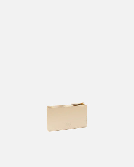 PINKO AIRONE CARDHOLDER VITELLO SETA SS26