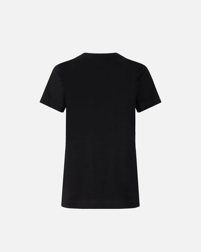 PINKO START T-SHIRT JERSEY PATCH RICAMO FW25