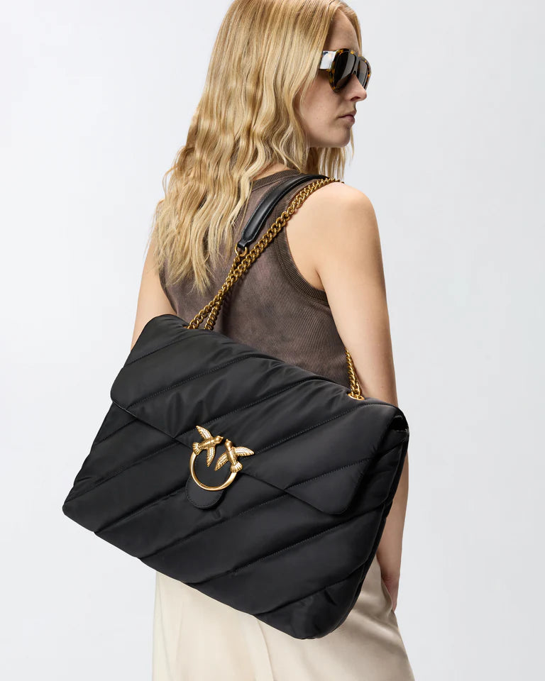 PINKO LOVE PUFF EXTRA CL NYLON+PU SS26
