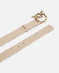 PINKO  LOVE BERRY H3 BELT.LOW VITELLO FW25