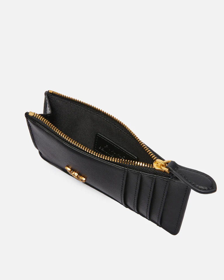 PINKO  AIRONE CARDHOLDER VITELLO SETA SS26