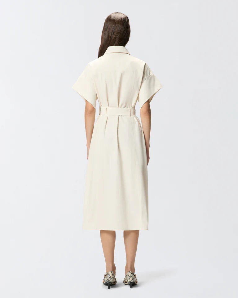 Pinko ALESHA FLIESSENDES BAUMWOLLKLEID SS26