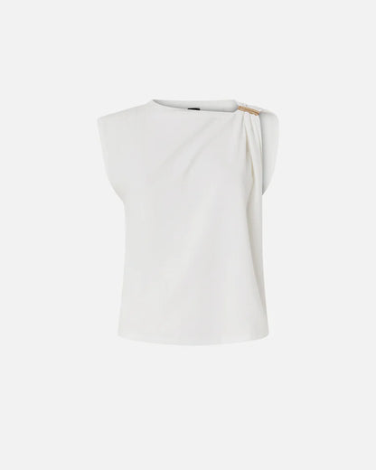 Pinko MELODY T-SHIRT AUS STRETCH-BAUMWOLLE SS26