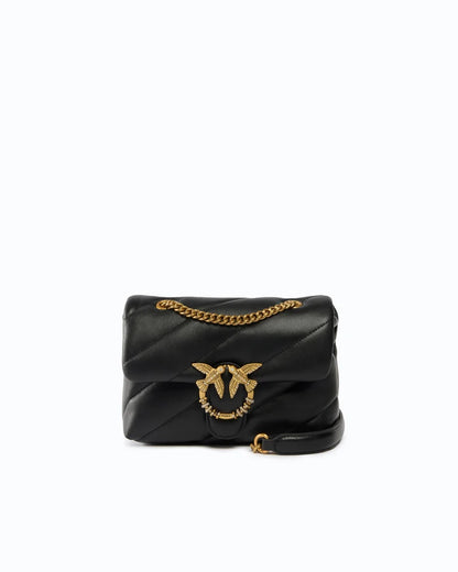 PINKO Borsa a mano e tracolla PUFF MINI NEW BUCKLE SHEEP NAP