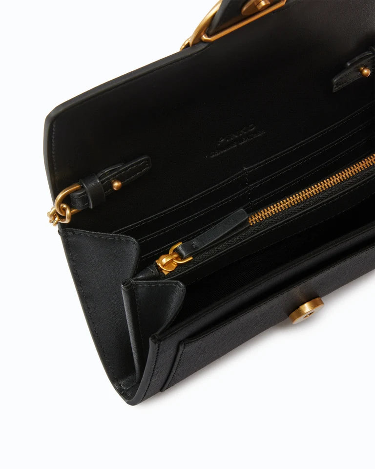 PINKO Borsa mini LOVE ONE WALLET C VITELLO SETA