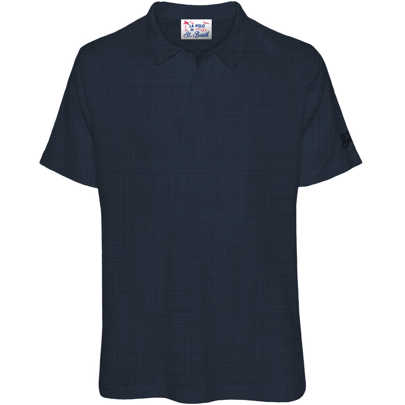 MC2 SAINT BARTH Leinen-Jersey-Polo FRS0001-00119L