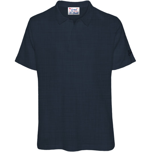 MC2 SAINT BARTH Polo in jersey di lino FRS0001-00119L