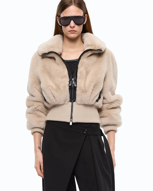 PINKO Faux Fur BAGELS