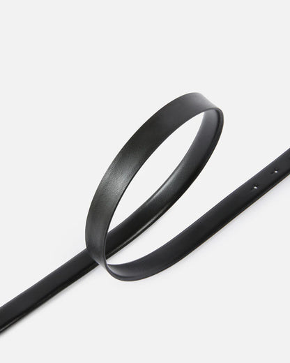 PINKO  ROUND ENAMEL H2 BELT.LOW VITELLO SS26