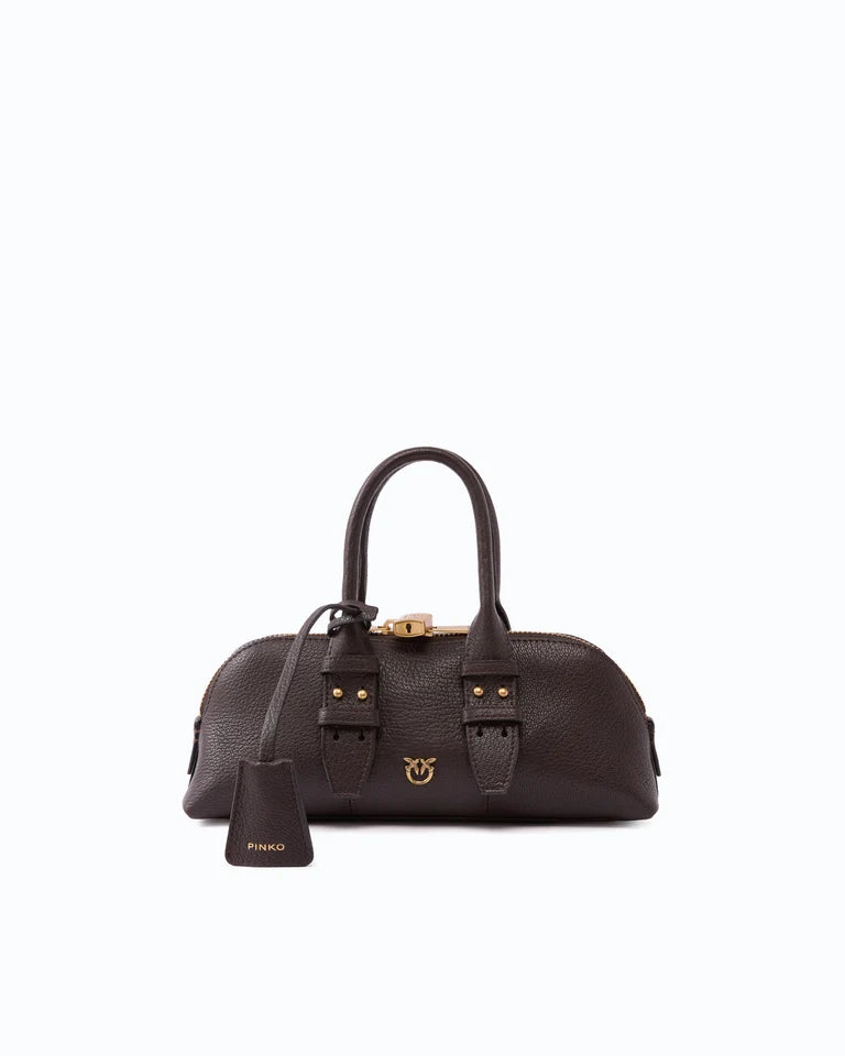 PINKO BORSA BOWLING BAG HORIZONTAL SHEEP