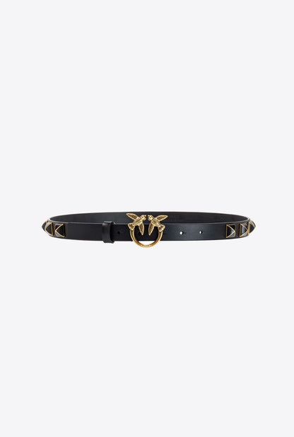 PINKO LOVE BERRY H2 BELT VITELLO SETA BORCHIE LOVE BERRY H2 BELT VITELLO SETA BORCHIE