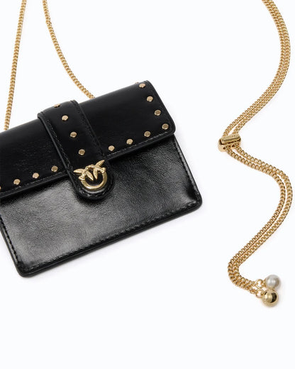 PINKO Portatessere LOVE POCKET STUDS VIT. POLISHE