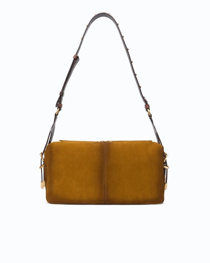PINKO BORSA 24 CLASSIC SUEDE SPRAYING