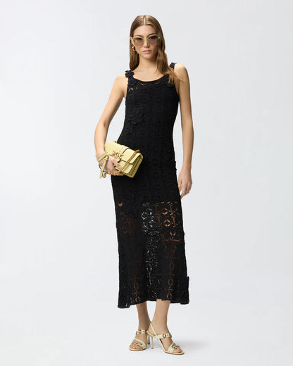 PINKO  JUNCUS ABITO CROCHET SEWON  SS26