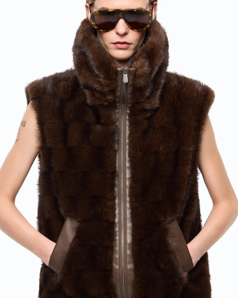 PINKO Simil Pelliccia GLOSSINIA