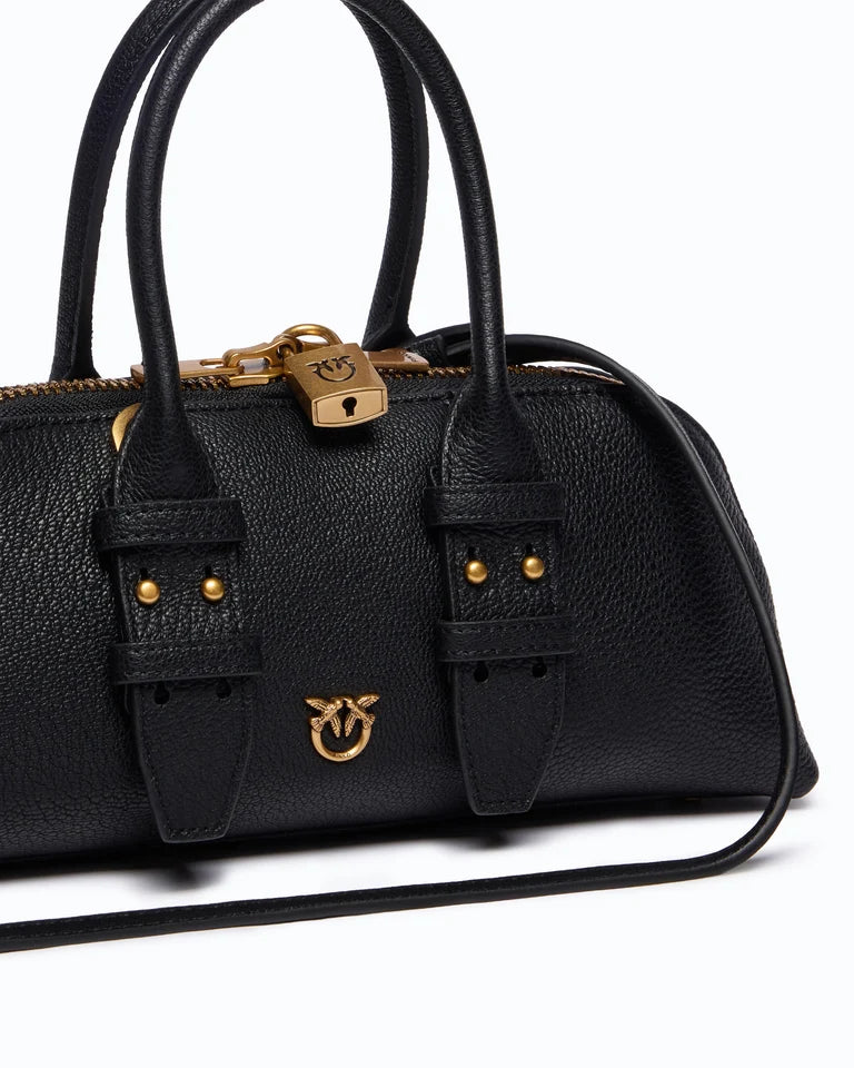 PINKO BORSA BOWLING BAG HORIZONTAL SHEEP