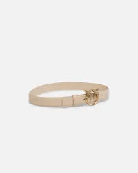 PINKO  LOVE BERRY H3 BELT.LOW VITELLO FW25