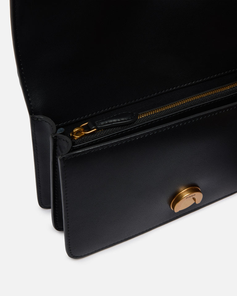 PINKO  LOVE ONE MINI ST. CL VITELLO SETA SS26