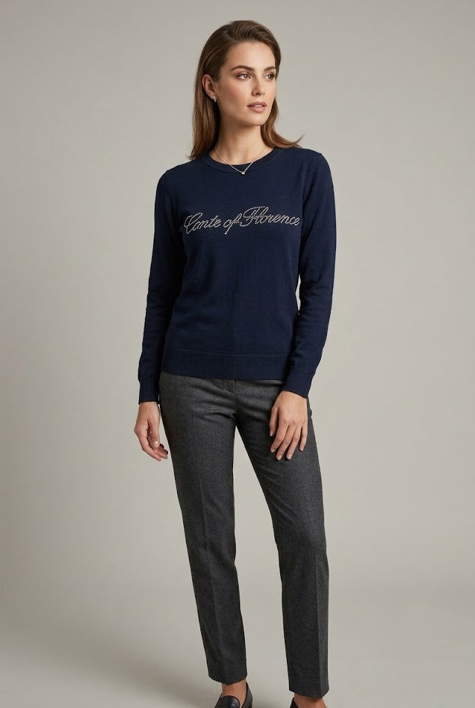 CONTE OF FLORENCE MAGLIA GIROCOLLO 6550D016B040