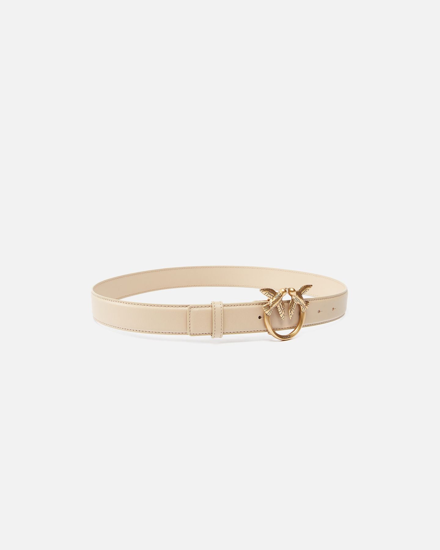 PINKO  LOVE BERRY H3 BELT VITELLO SET 24.25