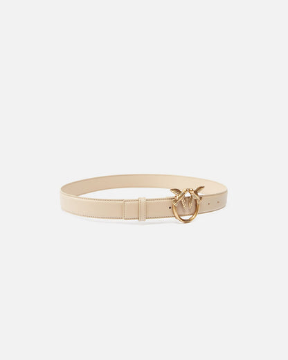 PINKO  LOVE BERRY H3 BELT VITELLO SET 24.25