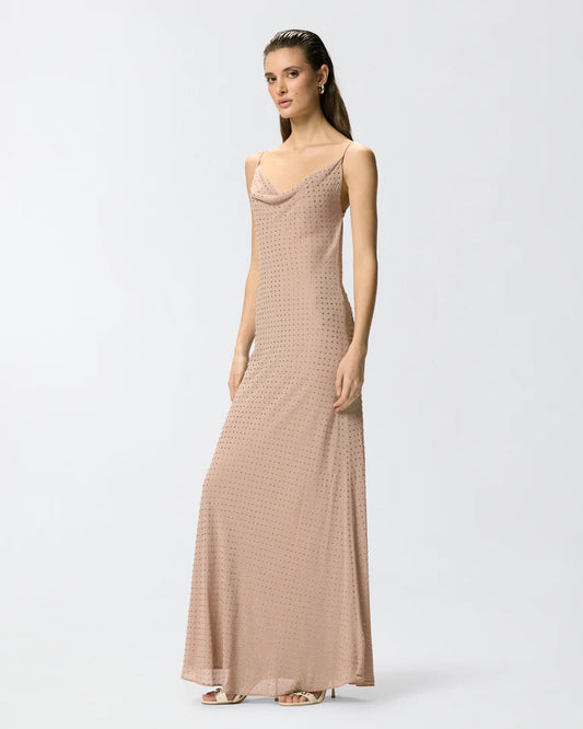 Pinko  FARRO ABITO GEORGETTE FULL STRETCH SS26