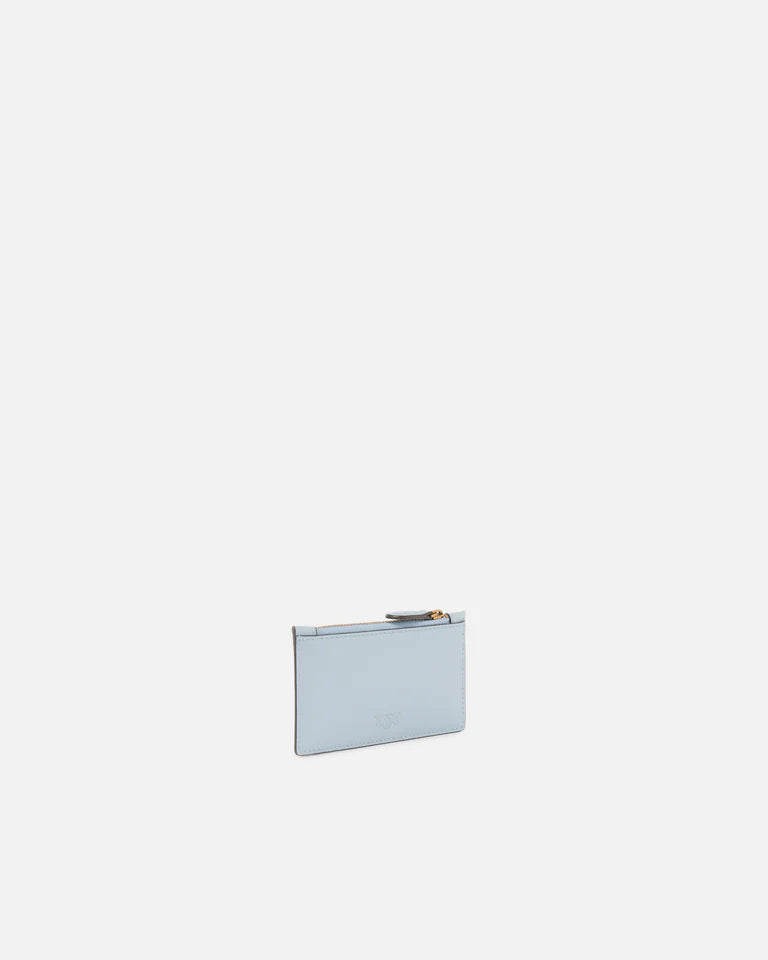 PINKO  AIRONE CARDHOLDER VITELLO SETA SS26