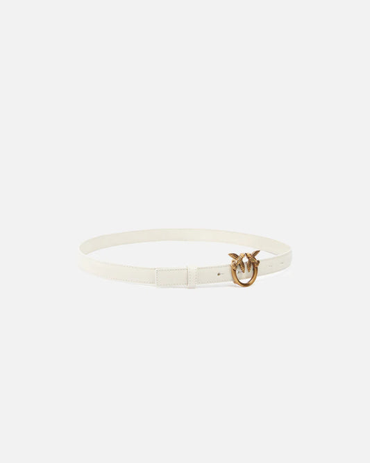 PINKO  LOVE BERRY H2 BELT.LOW VITELLO SS26