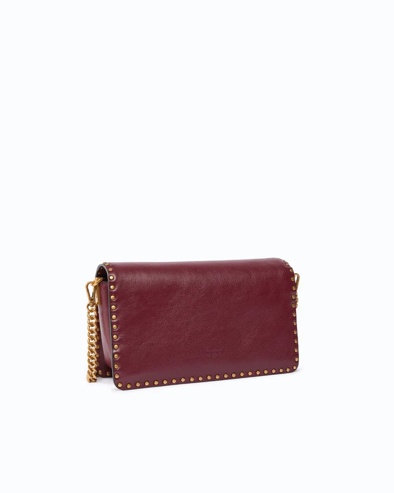 PINKO Borsa a mano e tracolla LOVE ONE SLOUCHY CL STUDS SMAL