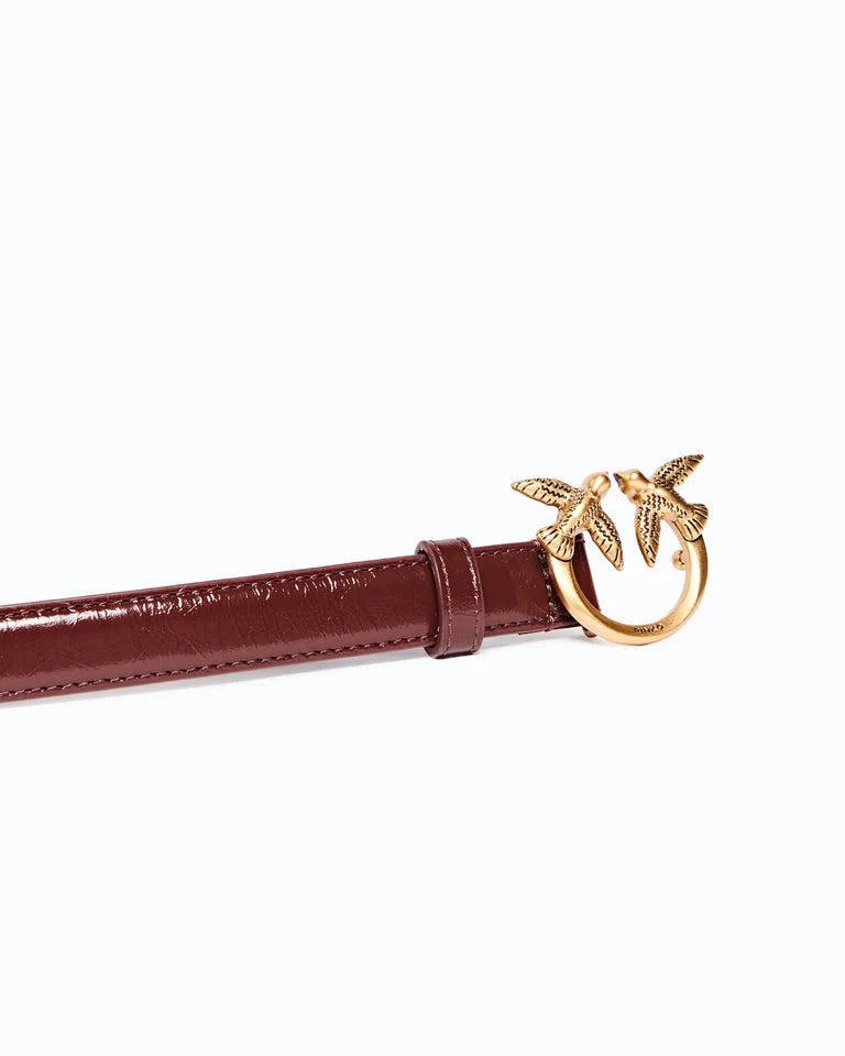 PINKO Cintura LOVE BERRY H2 BELT.LOW NEW SHINE