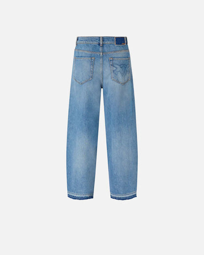 Pinko  ESTELLE EGG DIRTY BLUE DENIM SS26