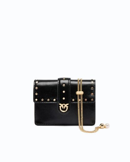 PINKO Portatessere LOVE POCKET STUDS VIT. POLISHE