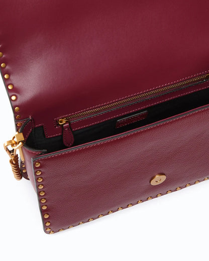 PINKO Borsa a mano e tracolla LOVE ONE SLOUCHY CL STUDS SMAL