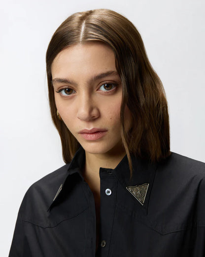 PINKO  AVIGLIANO ABITO POPELINE SS26