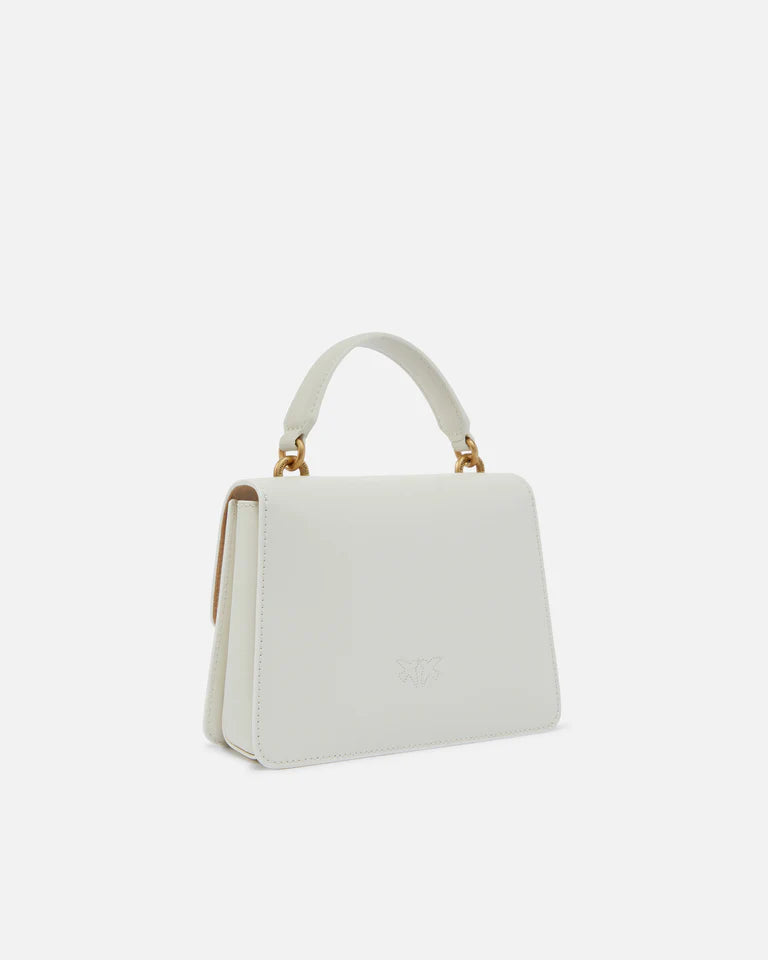PINKO LOVE ONE TOP HANDLE MINI LIGHT SS26