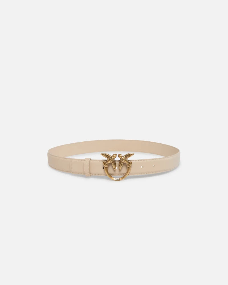 PINKO  LOVE BERRY H3 BELT VITELLO SETA 25