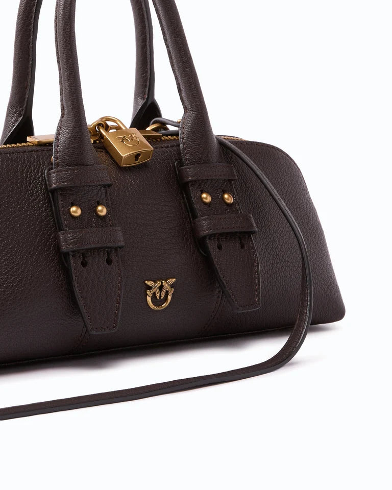 PINKO BORSA BOWLING BAG HORIZONTAL SHEEP