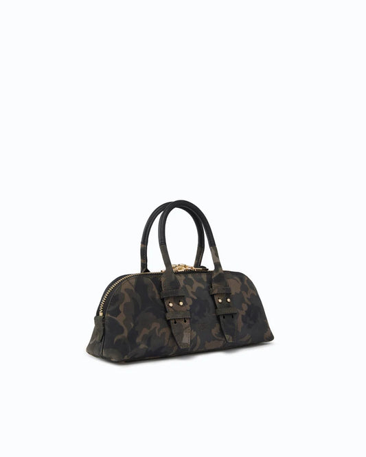 PINKO Borsa a mano e tracolla BOWLING BAG HORIZONTAL SUEDE P