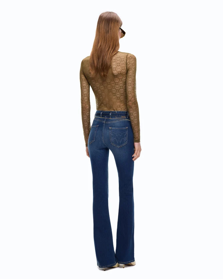 PINKO PANTALONE FLORA