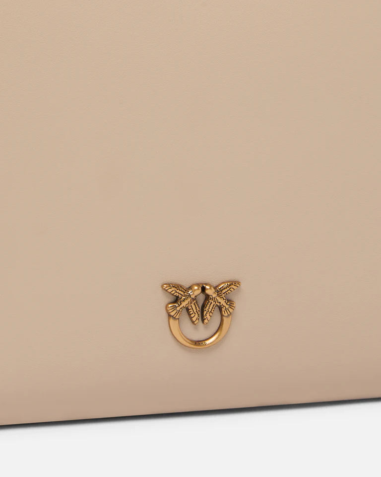 PINKO  FLAT CLASSIC VITELLO SETA SS26